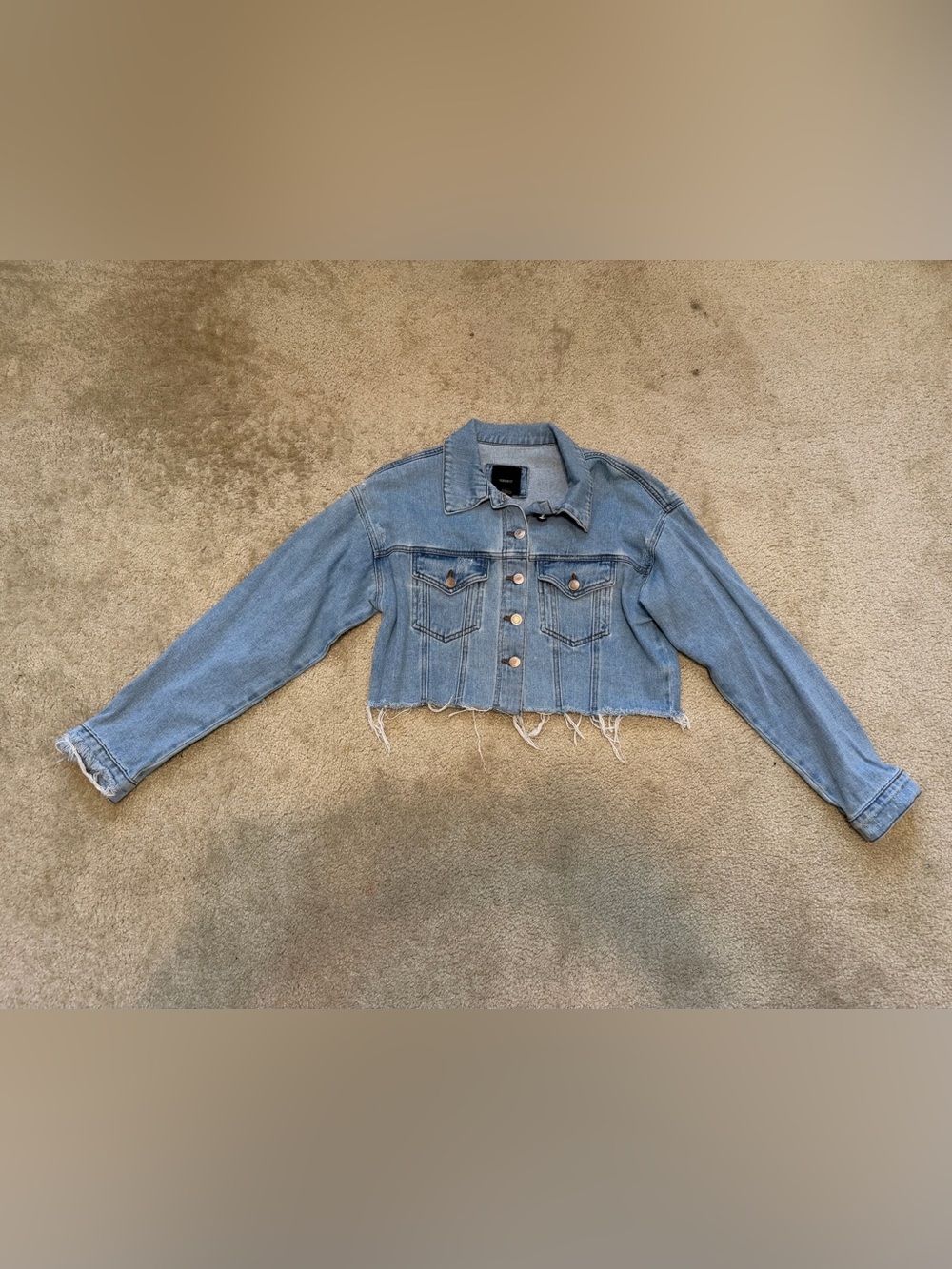Forever 21 Cropped Denim Jacket